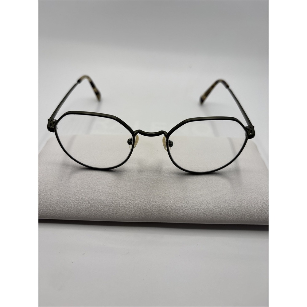 SERAPHIN LANGFORD 8298 GREEN METAL EYEGLASSES FRAME 47-21-140MM JAPAN #C347